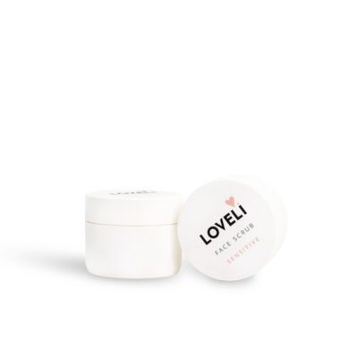 face scrub sensitive skin TRAVELSIZE - LOVELI