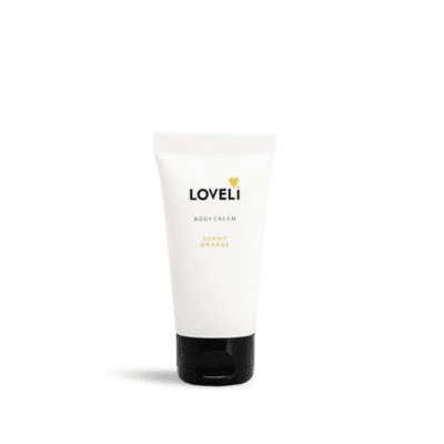 Body cream Sunny Orange TRAVELSIZE - LOVELI